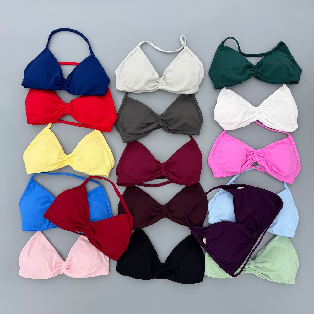 Strappy Bra Gym Top Women High - đánh giá và giá Push Up Bra Padded