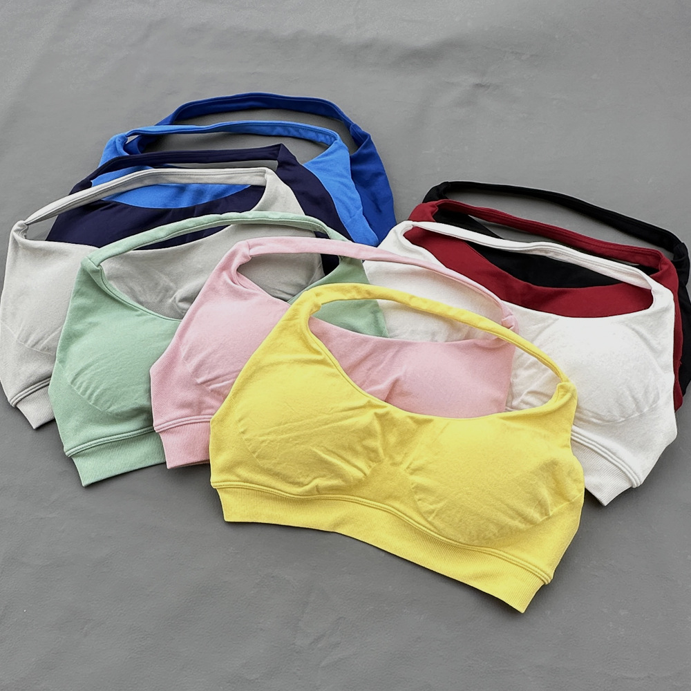 Sports Bra Women Seamless Halt - đánh giá và giá Push Up Bra Padded