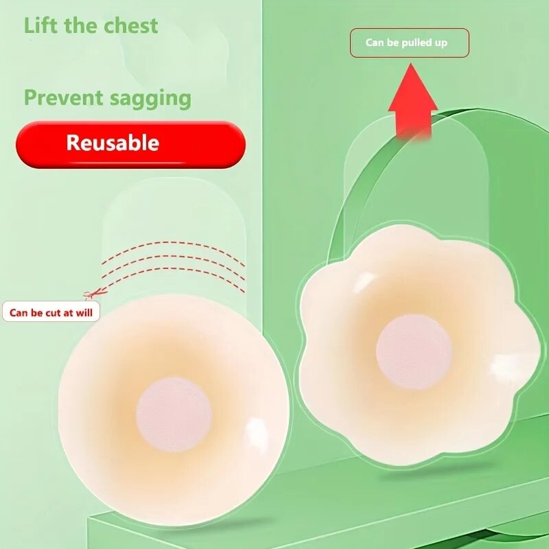 1Pairs Silicone Nipple Cover L - đánh giá và giá Push Up Bra Padded
