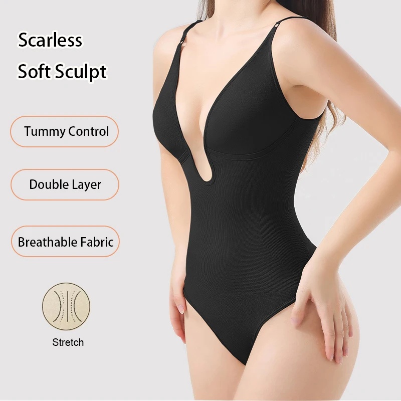 Women's Backless Bodysuit Shap - đánh giá và giá Seamless Underwear Women